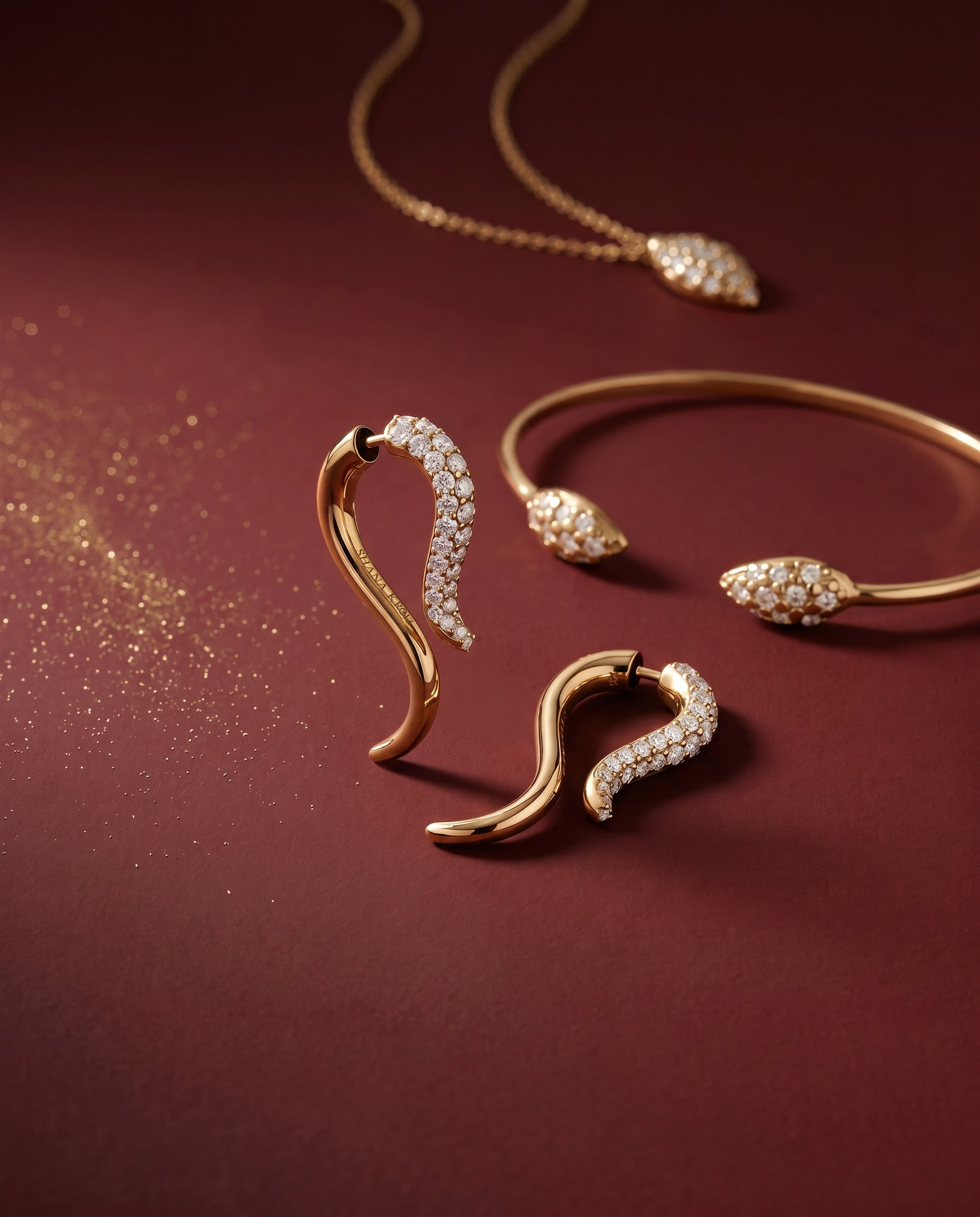 Premium Swoop Earrings