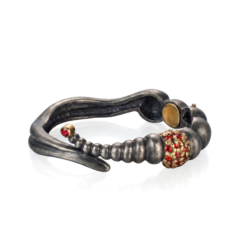 Serpentine Pavé Cuff