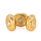 Hollow Form Vermeil Torc | A
