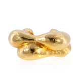 Hollow Form Vermeil Torc | C