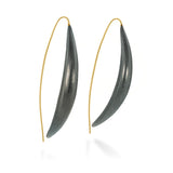 Crescent Pod Earrings Medium