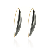 Crescent Pod Earrings Small