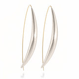 Crescent Pod Earrings Large