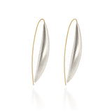 Crescent Pod Earrings Small