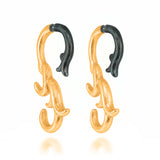 Baroque Scroll Double Sided Earrings