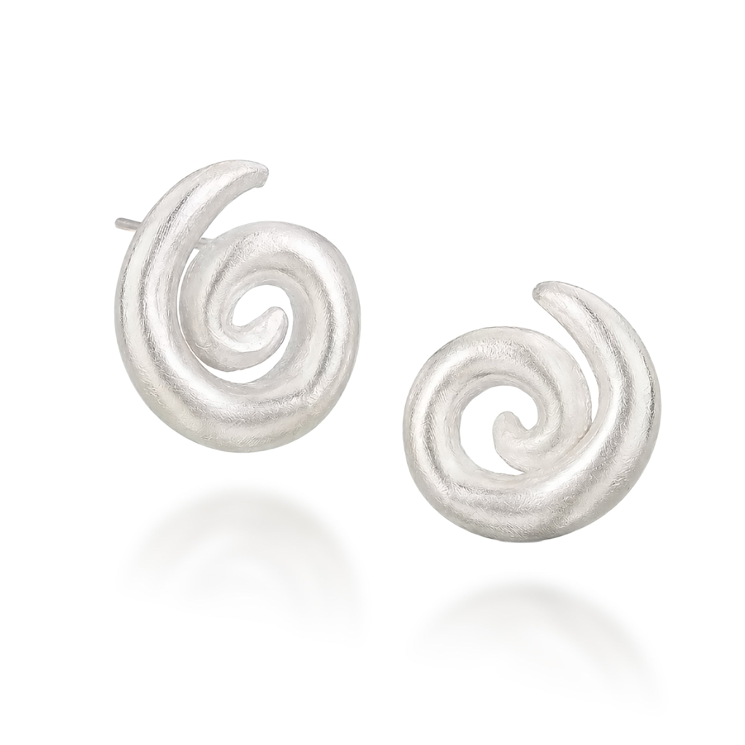 Spiral Stud Earrings