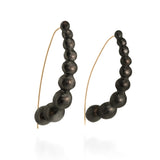 Crescent Bead Earring