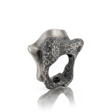 Textured Wave Ring