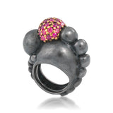 Satellite Cocktail Pavé Ring