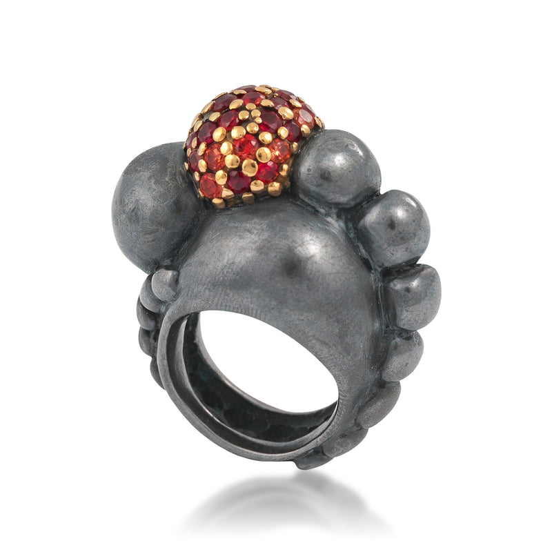 Satellite Cocktail Pavé Ring
