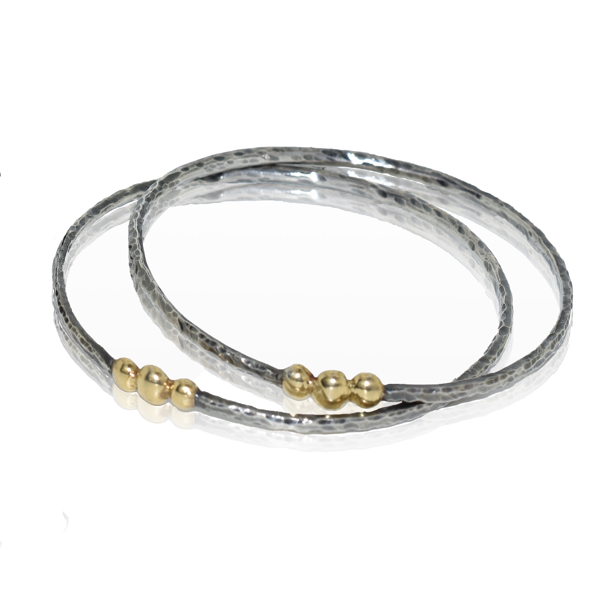 Bangles oxidized:gold shadow fixed